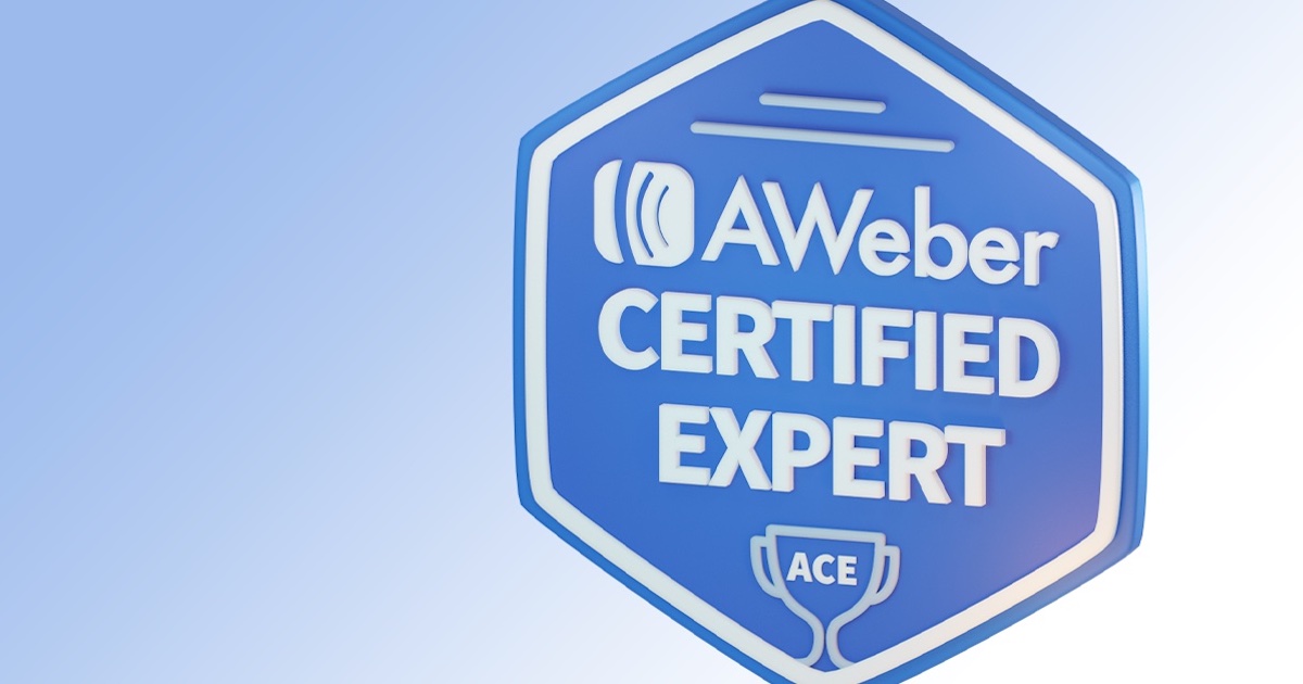 AWeber Certified Expert
